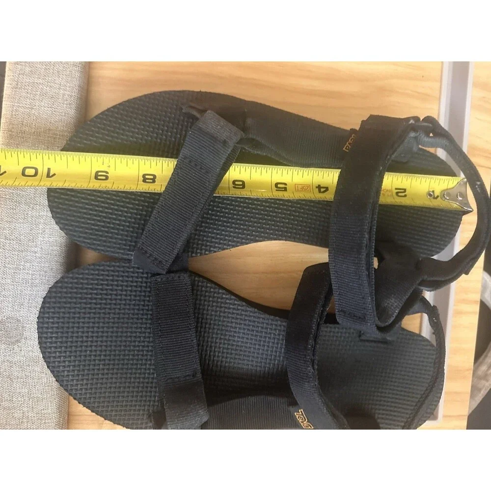 Teva Original Universal Sport Sandals Black Hook Loop Women’s Size 9